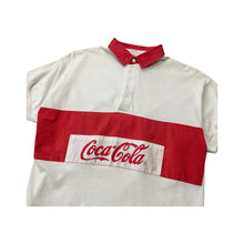 Load image into Gallery viewer, Vintage Coca Cola Rugby Polo - M
