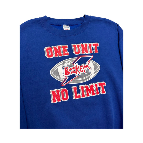 Vintage One Unit No Limit Crew Neck - XL