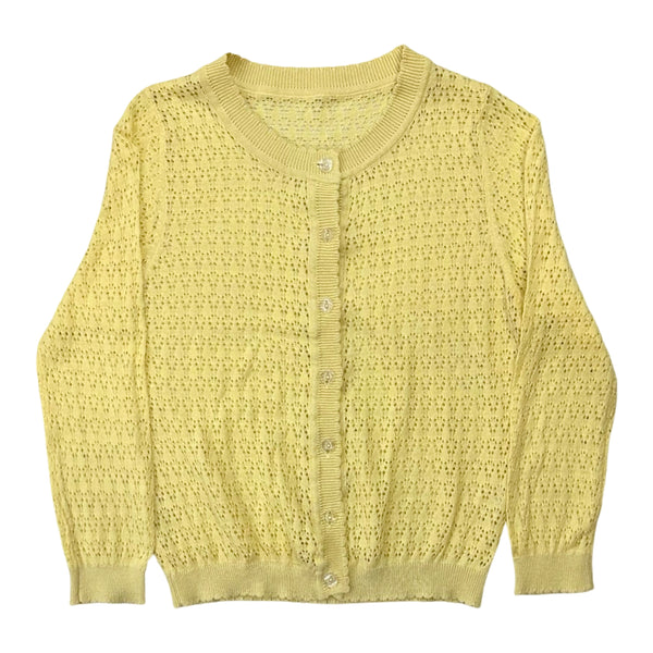 Vintage Knitted Cardigan - XXS