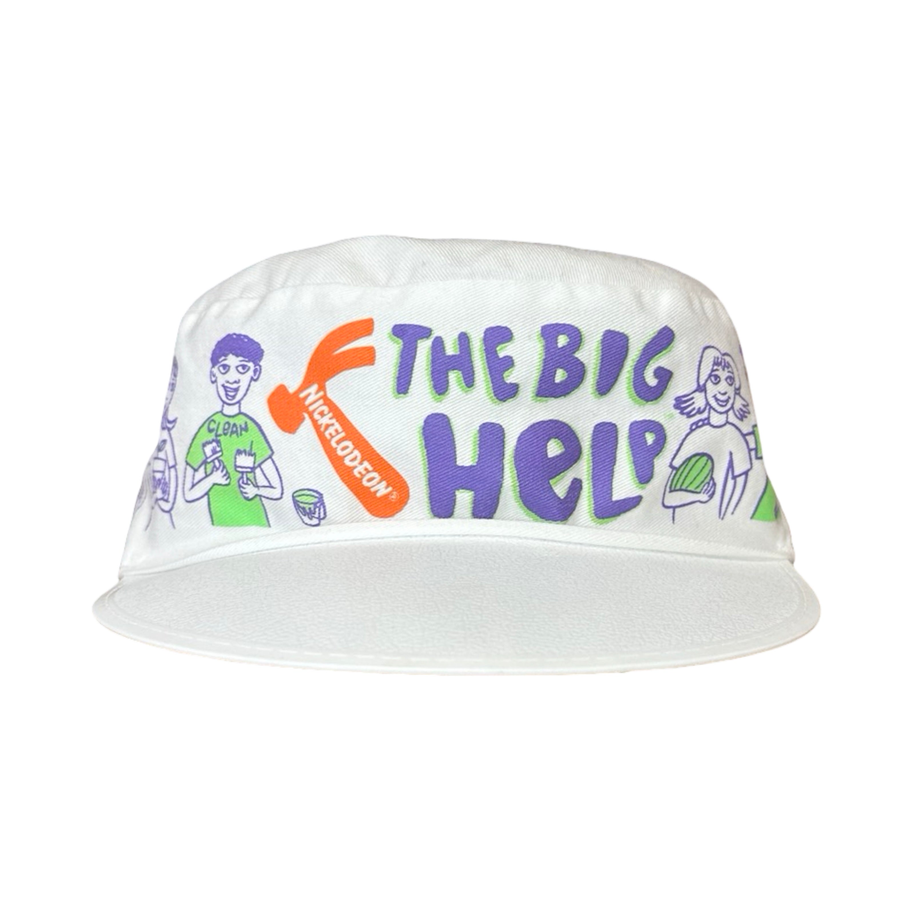 Send Help Cap Vintage 1994 Nickelodeon ’The Big Help’ Cap – IRREPLACEABLE STORE