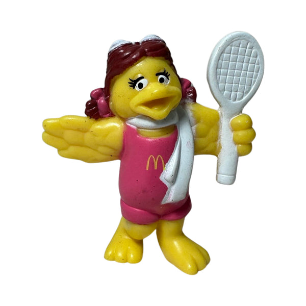 Vintage 1994 McDonalds Birdie Tennis Figure 2.25