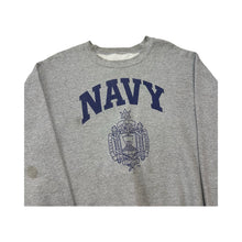 Load image into Gallery viewer, Vintage Navy Crew Neck - L
