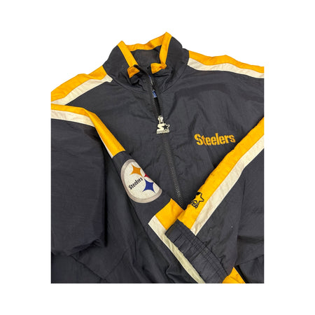 Vintage Steelers Windbreaker Jacket - XL