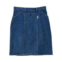 Load image into Gallery viewer, Vintage Jeans Motion Denim Skirt
