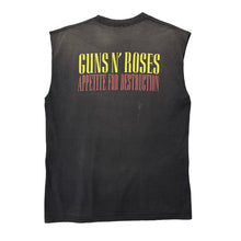 Load image into Gallery viewer, Vintage Guns N&#39; Roses &#39;Appetite For Destruction&#39; Cut-Off Tee - L
