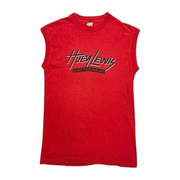 1983 Huey Lewis and the News ‘Workin’ For a Livin’’ Tour Sleeveless Tee - M