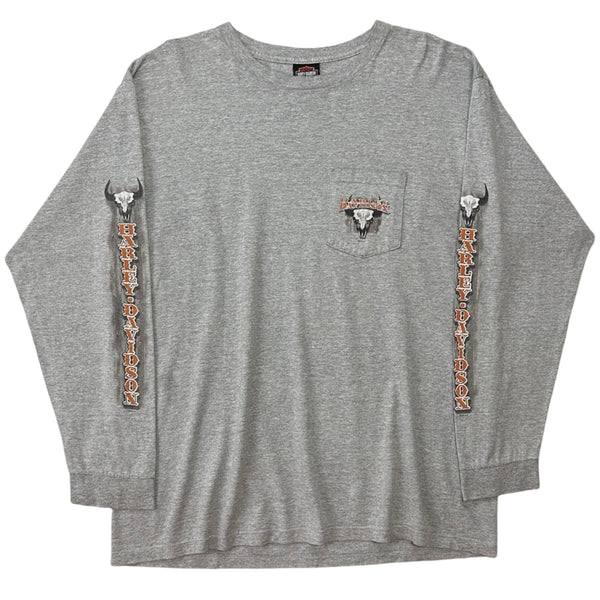 Harley-Davidson Long Hartford Sleeve Tee - XL