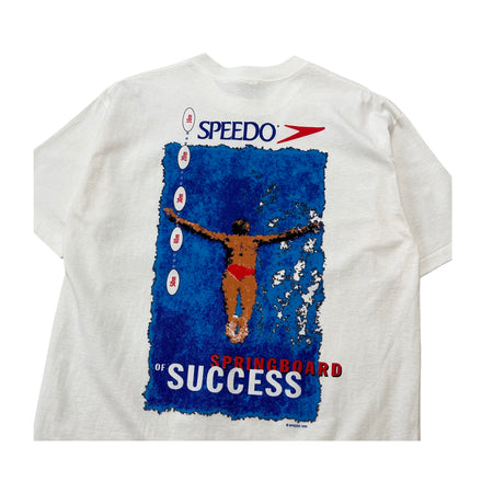 Vintage 1995 Speedo ‘Springboard’ Tee - L
