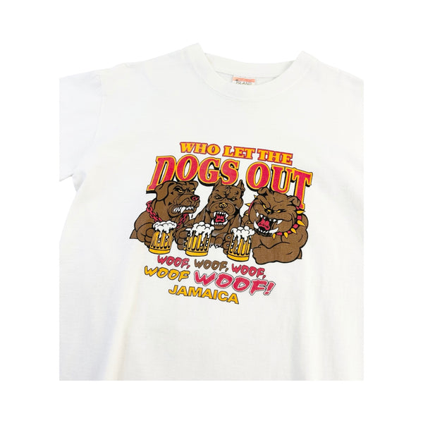 Vintage ‘Who Let The Dogs Out’ Jamaica Tee - L