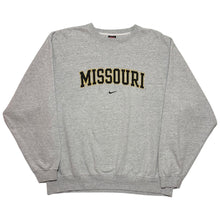 Load image into Gallery viewer, Vintage Nike Missouri Embroidered Crew Neck - XL
