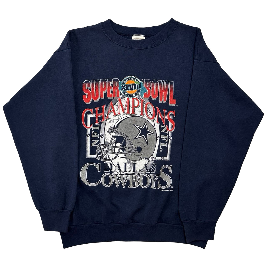 Vintage 1994 Dallas Cowboys Super Bowl Champions Crew Neck - XL