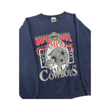 Load image into Gallery viewer, Vintage 1994 Dallas Cowboys Super Bowl Champions Crew Neck - XL
