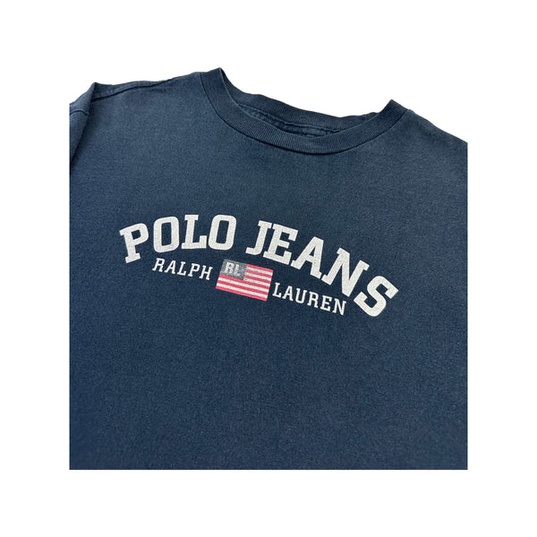 Vintage Ralph Lauren Polo Jeans Long Sleeve Tee - M