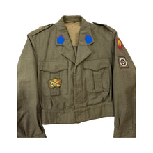 Load image into Gallery viewer, Vintage WW2 Belgian Battle Dress Military Jacket - S
