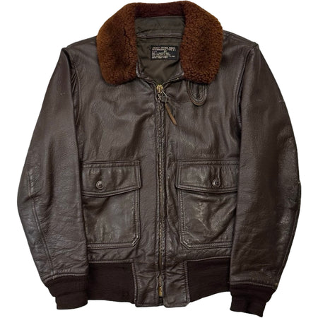 Vintage Type G-1 Leather Flying Jacket - S