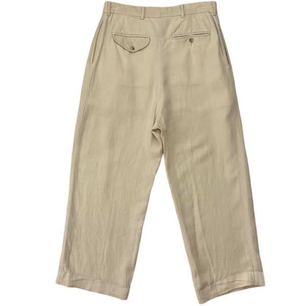 Vintage Polo Ralph Lauren Linen Trousers - 31 X 25