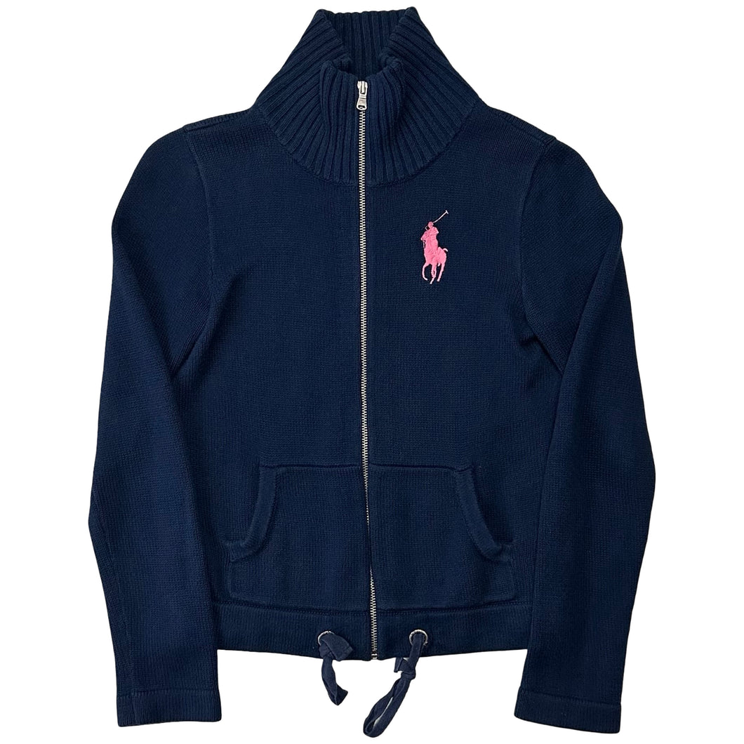 Vintage Ralph Lauren Knitted Zip Up - S
