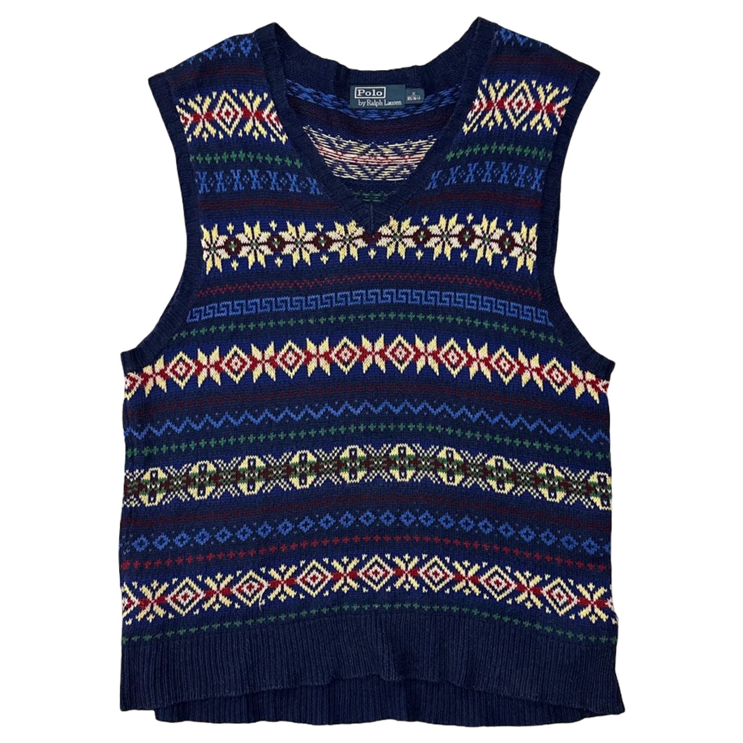 Vintage Polo Ralph Lauren V-Neck Vest - L