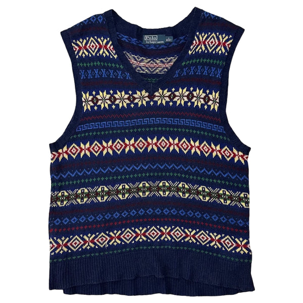 Vintage Polo Ralph Lauren V-Neck Vest - L