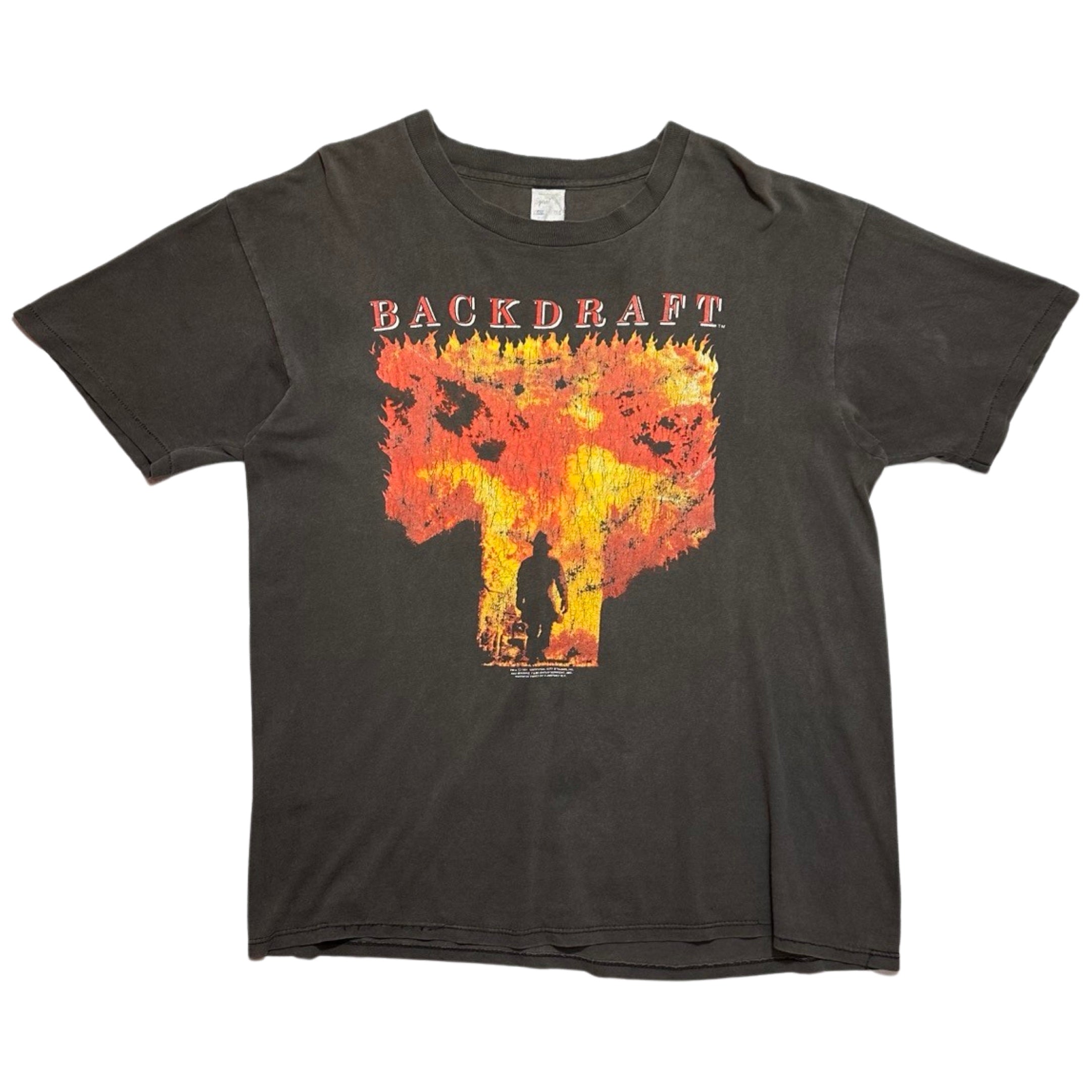 Backdraft Retro Vintage 1991 Backdraft Movie Promo Tee - XL – IRREPLACEABLE STORE
