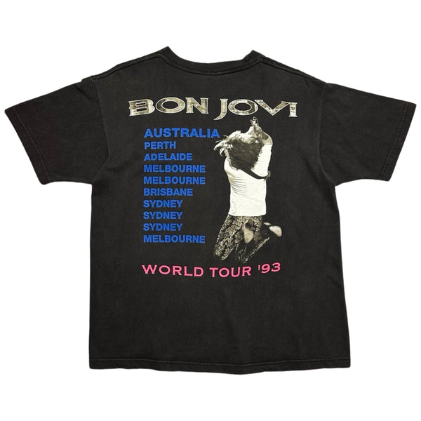Vintage 1993 Bon Jovi World Tour Tee - M