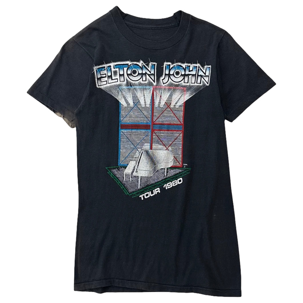 Vintage 1980 Elton John Tour Tee - XS