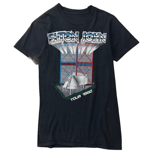 Vintage 1980 Elton John Tour Tee - XS