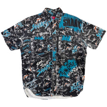 Load image into Gallery viewer, Vintage San Jose Sharks All Over Print Button Up Shirt - L
