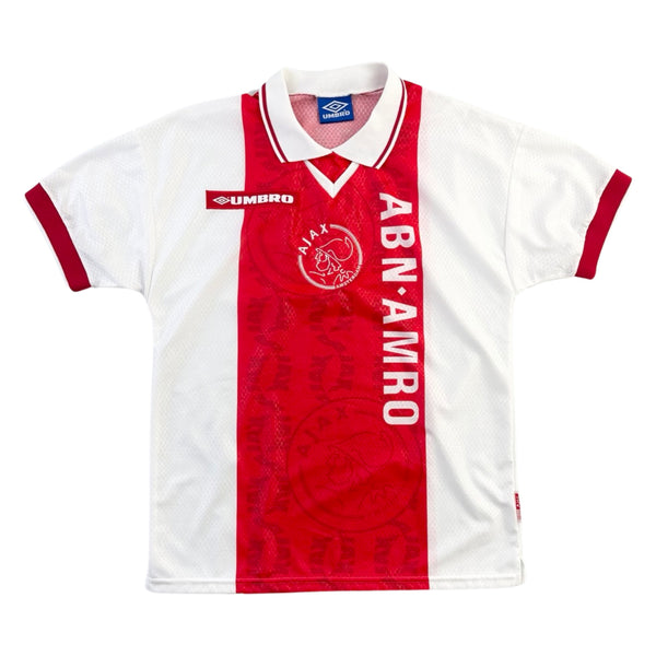 Vintage 1998-99 Umbro Ajax Amsterdam Home Jersey - L