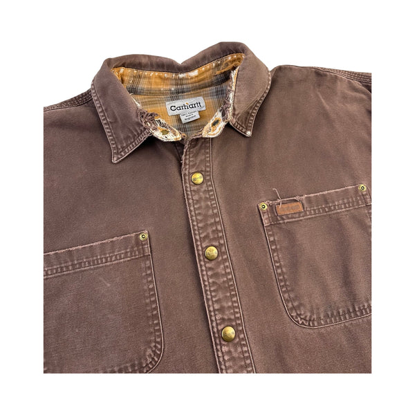 Vintage Carhartt Button Up Shirt - L