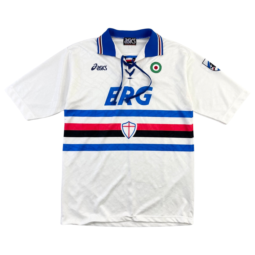 Vintage 1994-95 Asics ERG Sampdoria Away Jersey - XL