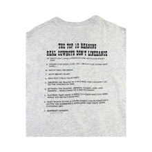 Load image into Gallery viewer, Vintage Top 10 Reasons Why Cowboys Don&#39;t Linedance Tee - XL

