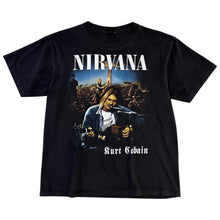 Load image into Gallery viewer, Y2K Nirvana Kurt Cobain Bootleg Tee - L
