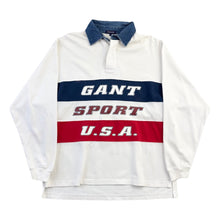 Load image into Gallery viewer, Vintage Gant Sport U.S.A Rugby Shirt - XL
