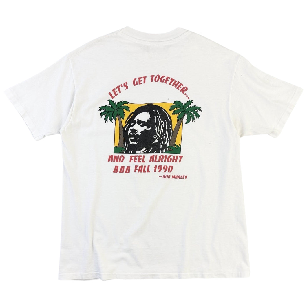 Vintage 1990 Bob Marley 'Jamaican Me Crazy' Tee - XL