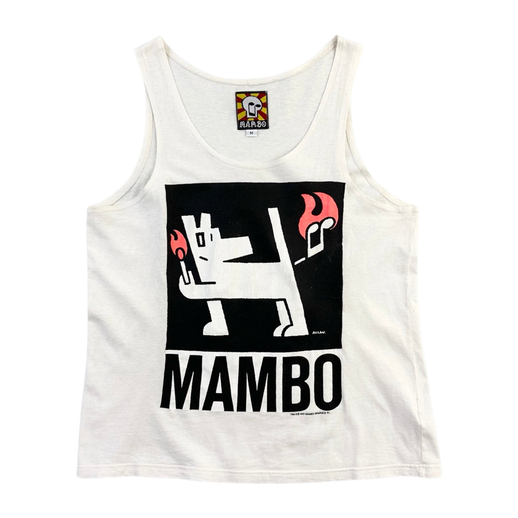 Vintage Mambo ‘Farting Dog’ Singlet - M