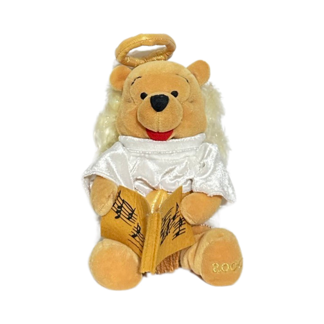 Vintage 2000 Disney Choir Angel Winnie the Pooh Plush Toy