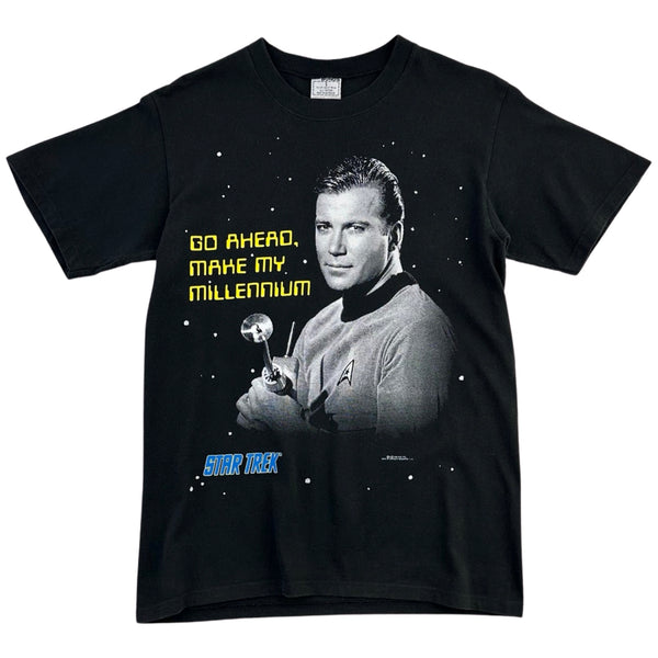 Vintage Star Trek 'Go Ahead, Make My Millennium' Tee - L