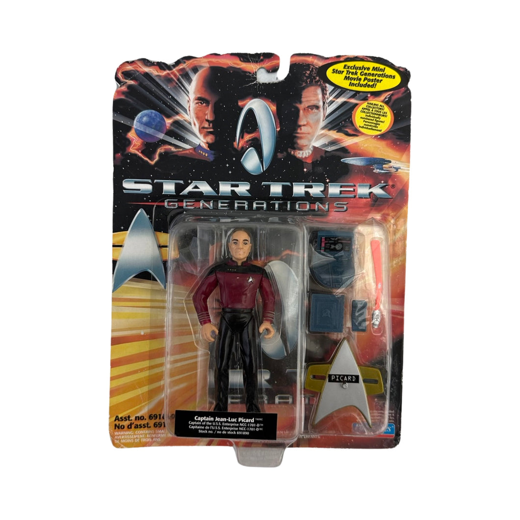 1994 Star Trek Generations Captain Jean-Luc Picard Action Figure