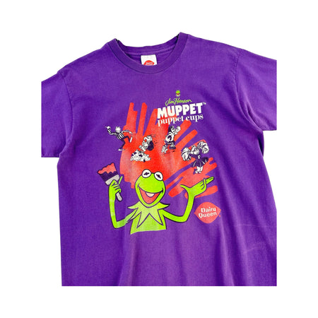 Vintage Muppet Puppet Cups Dairy Queen Tee - L