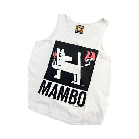 Vintage Mambo ‘Farting Dog’ Singlet - M