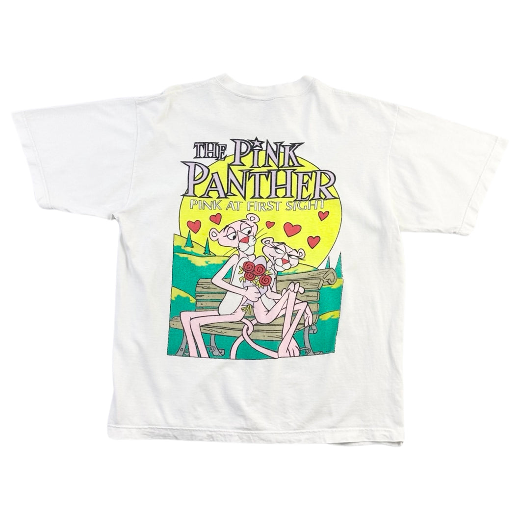 Vintage The Pink Panther 'Pink at First Sight' Tee - XL