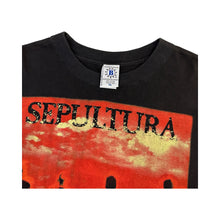 Load image into Gallery viewer, Vintage 1996 Sepultura &#39;Roots Bloody Roots&#39; Tee - XL
