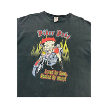 Load image into Gallery viewer, Vintage Betty Boop Biker Babe &#39;Loved by Some, Wanted By Many!&#39; Tee - XXL

