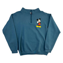 Load image into Gallery viewer, Vintage Mickey Mouse 1/4 Zip - L
