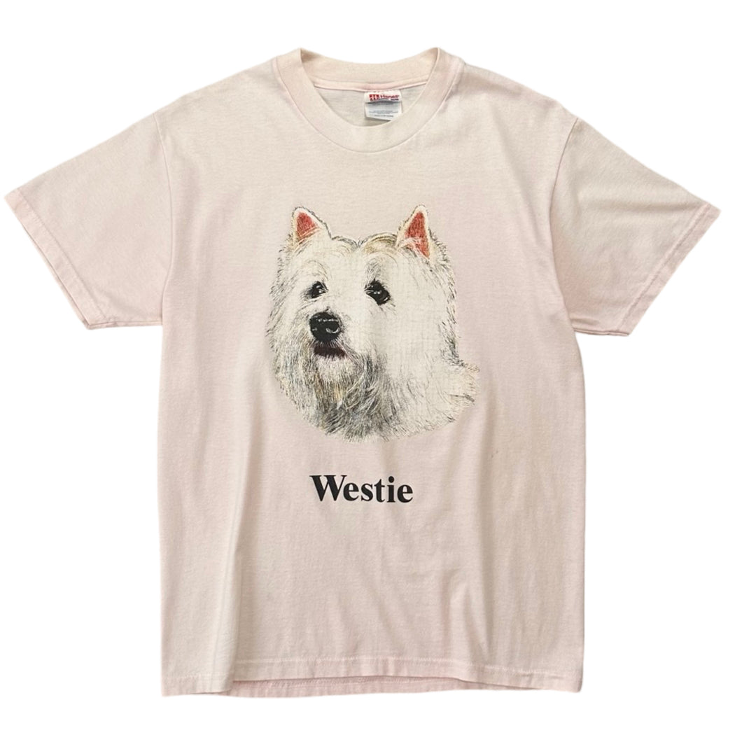 Vintage Westie Dog Tee - XL