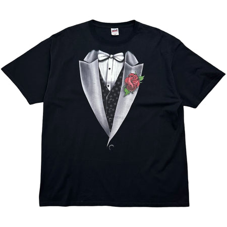 00's Tuxedo Tee -XXL