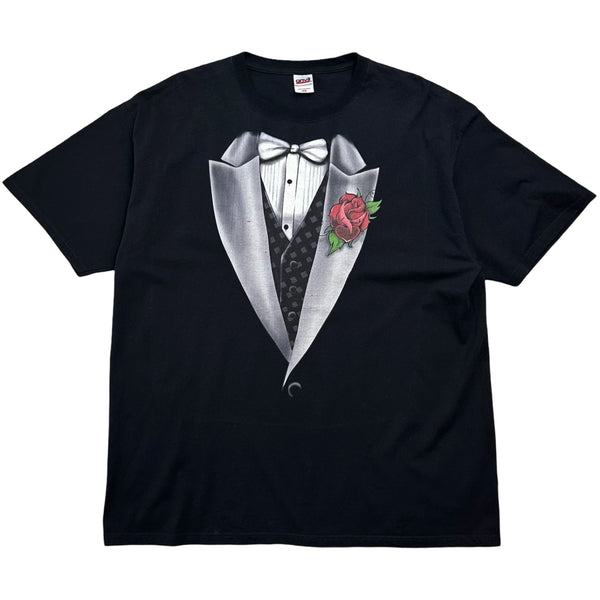 00's Tuxedo Tee -XXL