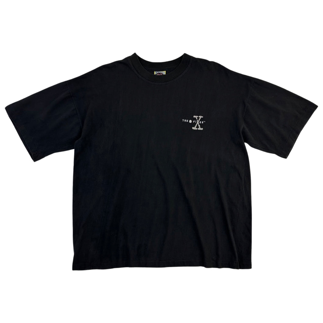 Vintage The X Files Embroidered Tee - XL