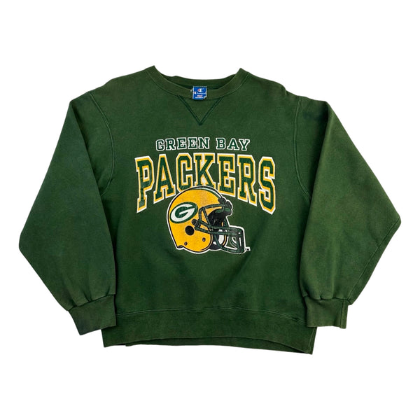 Vintage Green Bay Packers Crew Neck - L